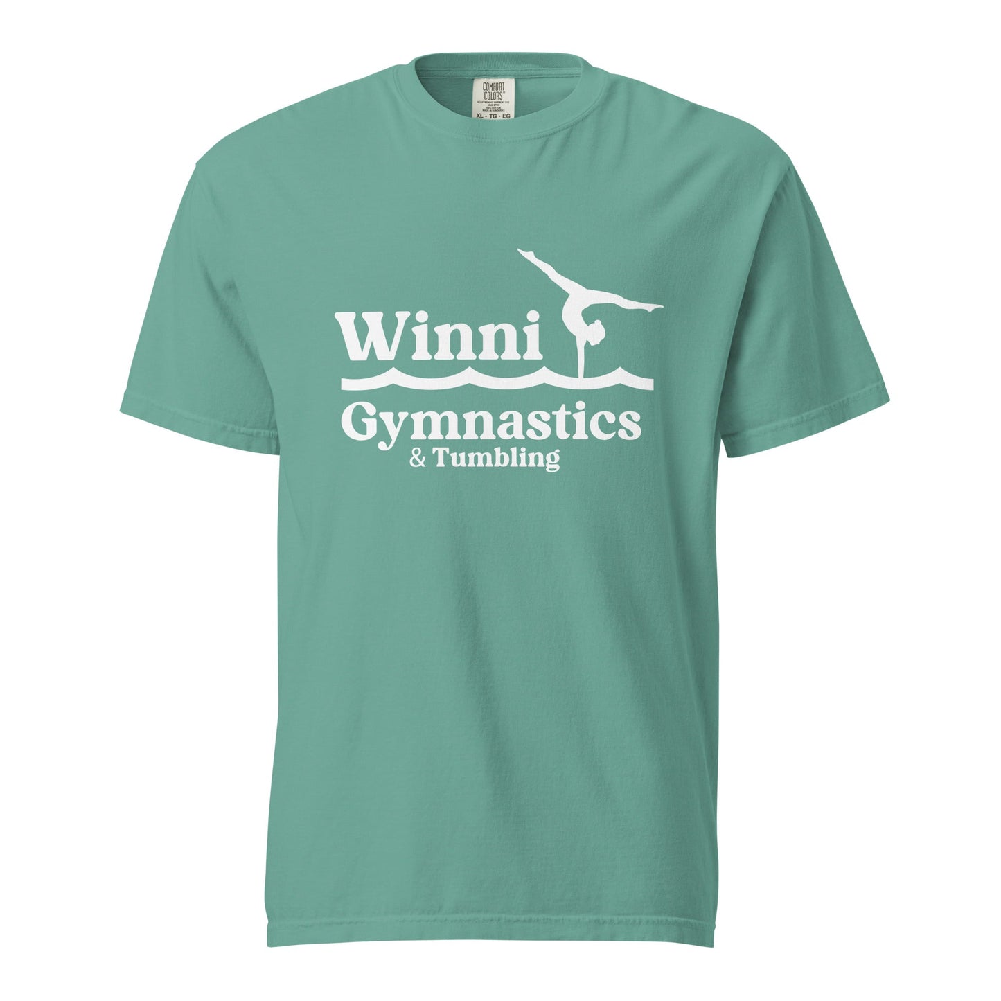 Signature | Comfort Colors T-Shirt | Winni Gymnastics | Tumbling Logo