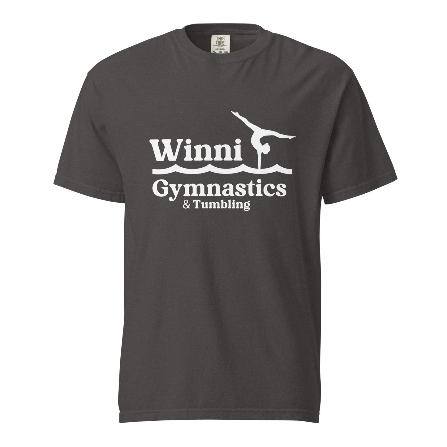 Signature | Comfort Colors T-Shirt | Winni Gymnastics | Tumbling Logo