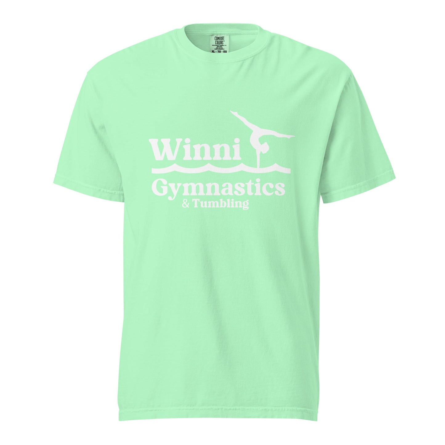 Signature | Comfort Colors T-Shirt | Winni Gymnastics | Tumbling Logo