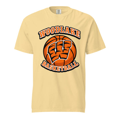 Signature | Comfort Colors T-Shirt | Woodlake Boys Basketball | Athletics Logo