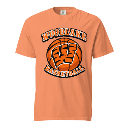 Signature | Comfort Colors T-Shirt | Woodlake Boys Basketball | Athletics Logo