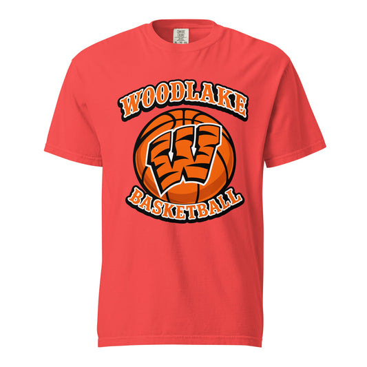 Signature | Comfort Colors T-Shirt | Woodlake Boys Basketball | Athletics Logo