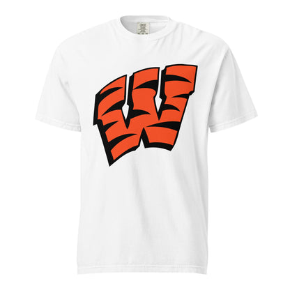 Signature | Comfort Colors T-Shirt | Woodlake Boys Basketball | W Crest Logo