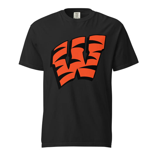 Signature | Comfort Colors T-Shirt | Woodlake Boys Basketball | W Crest Logo