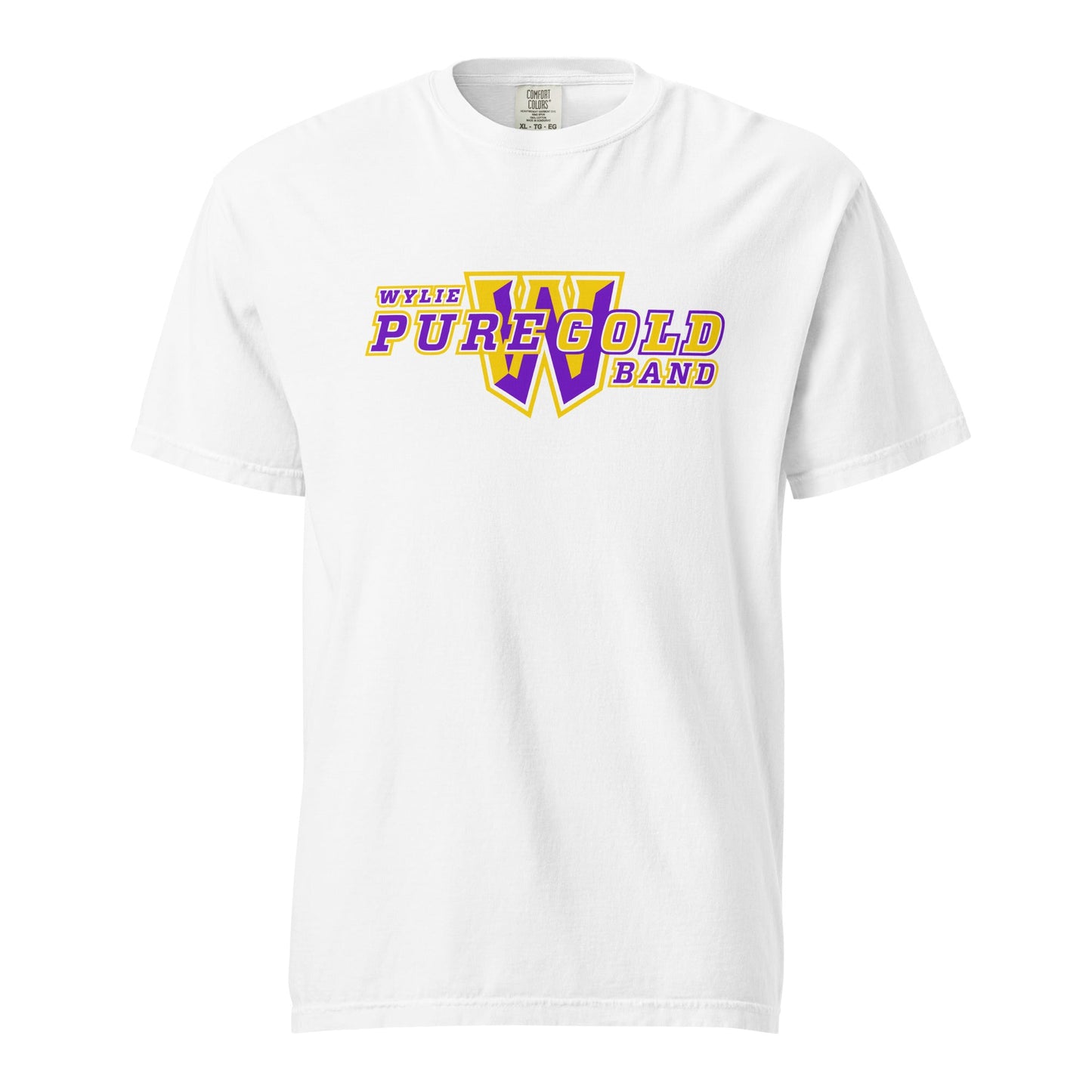 Signature | Comfort Colors T-Shirt | Wylie ISD | Pure Gold Logo