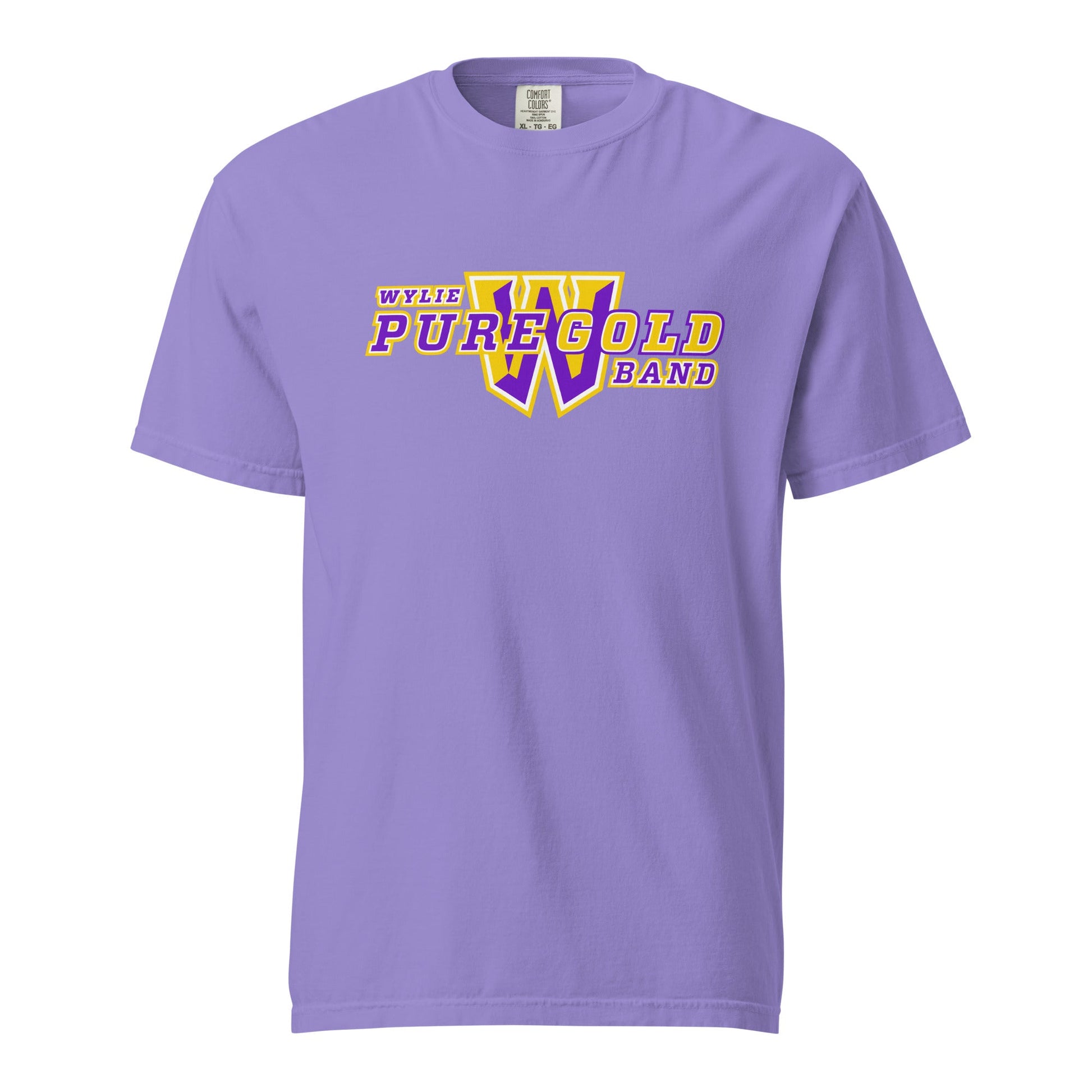 Signature | Comfort Colors T-Shirt | Wylie ISD | Pure Gold Logo
