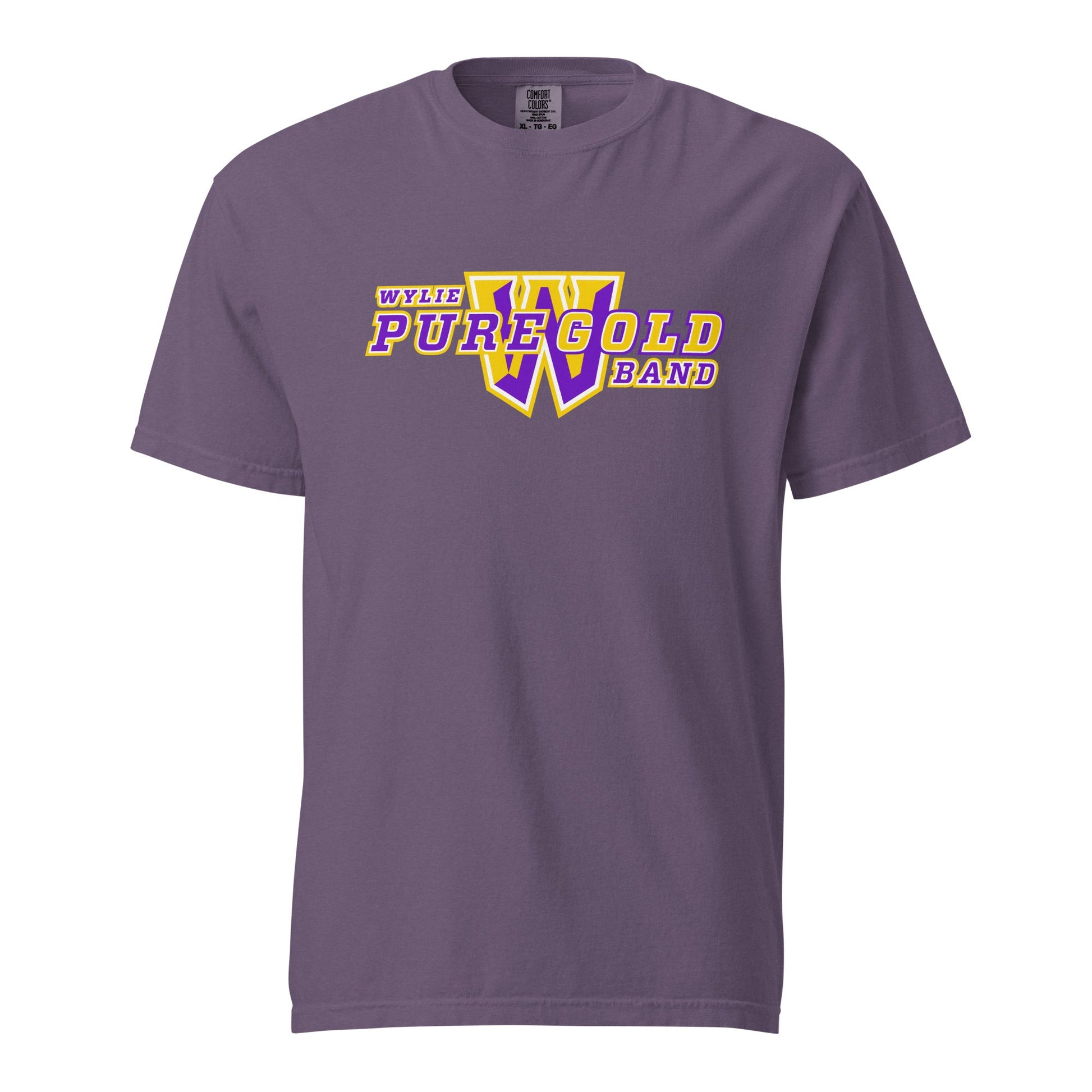 Signature | Comfort Colors T-Shirt | Wylie ISD | Pure Gold Logo
