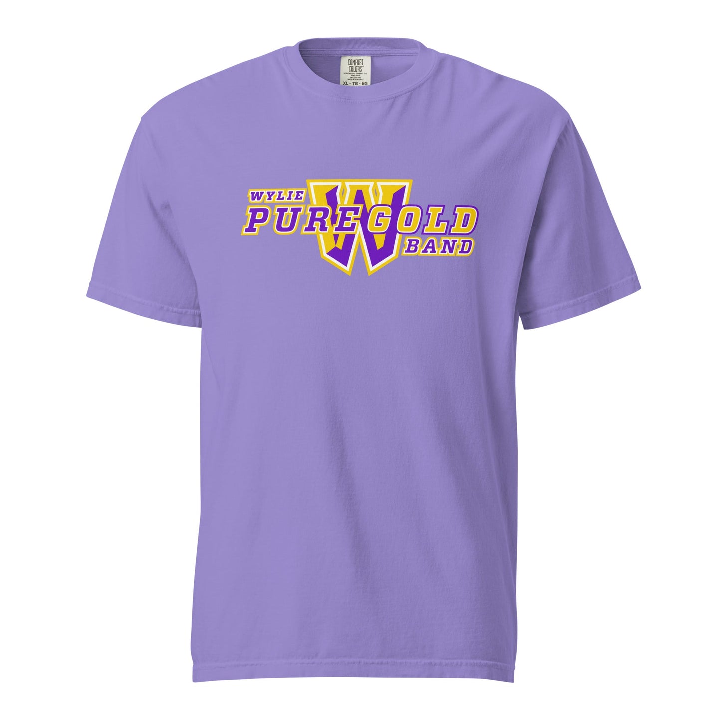 Signature | Comfort Colors T-Shirt | Wylie ISD | Pure Gold Logo