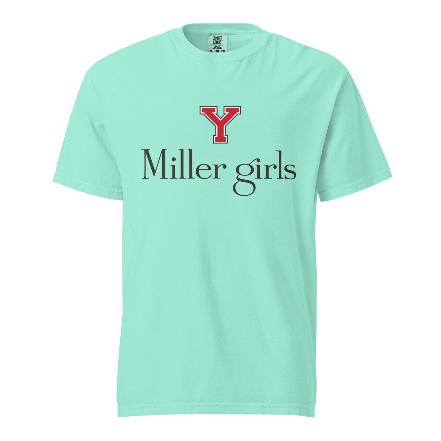 Signature | Comfort Colors T-Shirt | Yukon Student Council | Miller Girls Logo