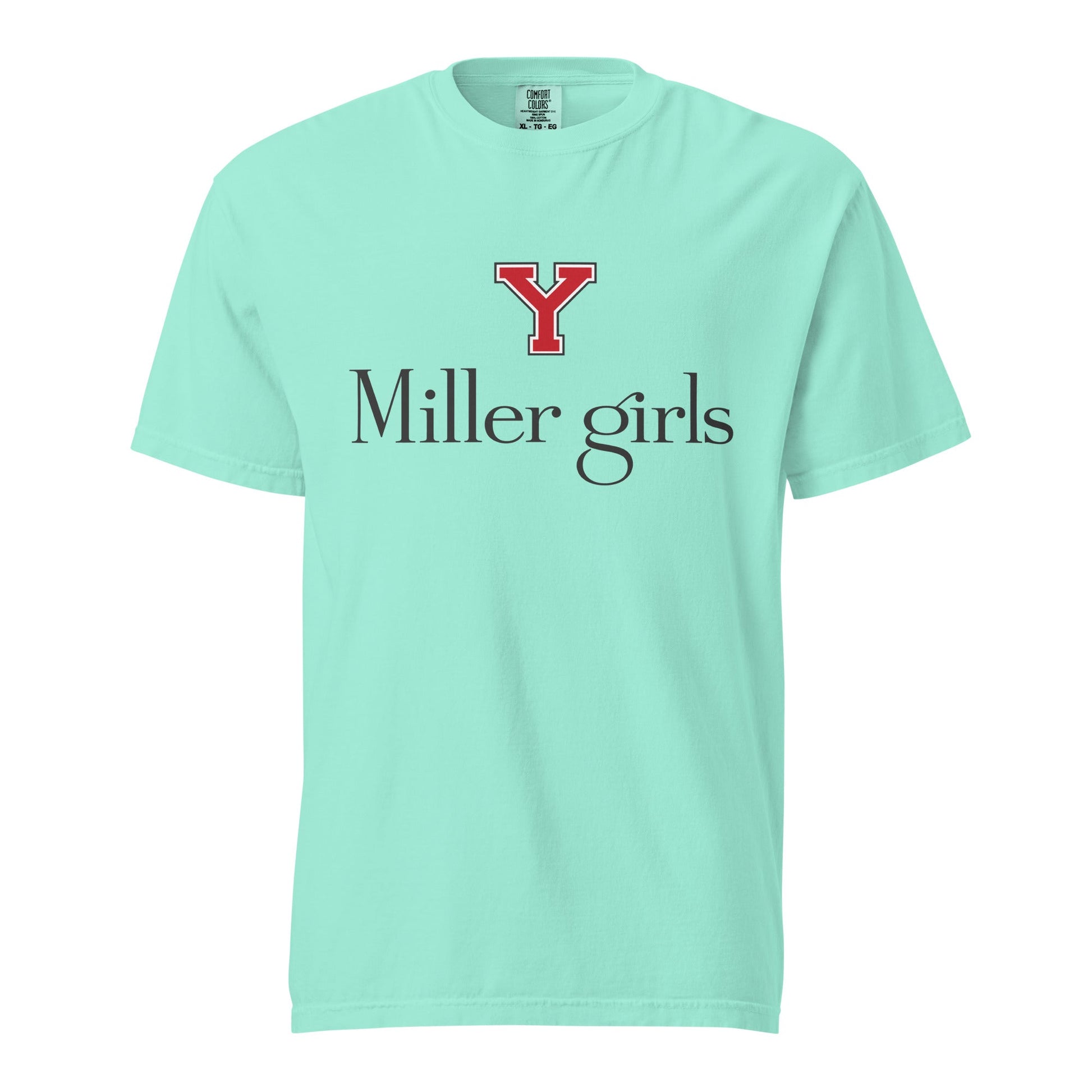 Signature | Comfort Colors T-Shirt | Yukon Student Council | Miller Girls Logo