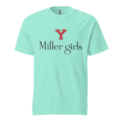 Signature | Comfort Colors T-Shirt | Yukon Student Council | Miller Girls Logo