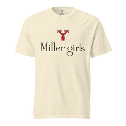 Signature | Comfort Colors T-Shirt | Yukon Student Council | Miller Girls Logo