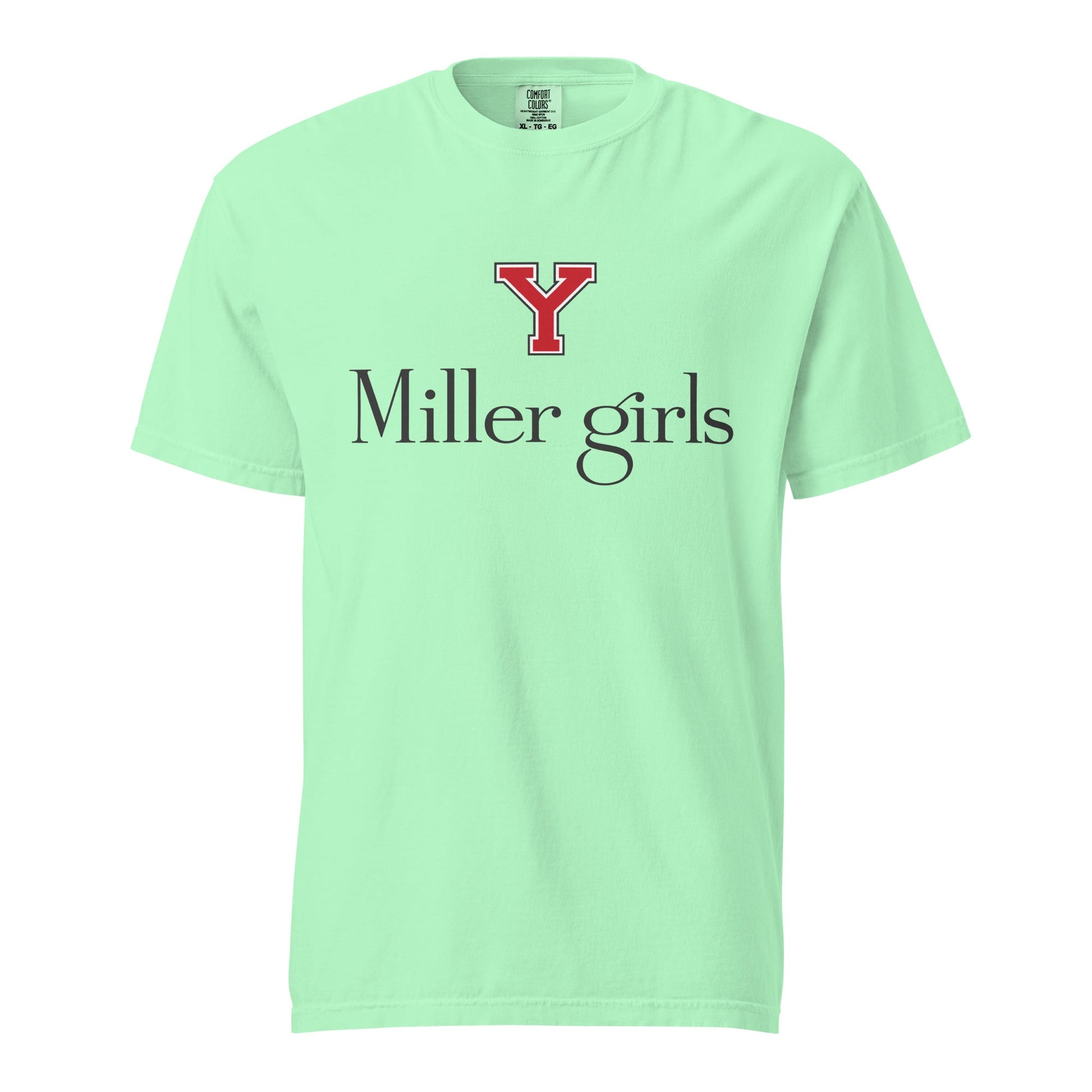 Signature | Comfort Colors T-Shirt | Yukon Student Council | Miller Girls Logo