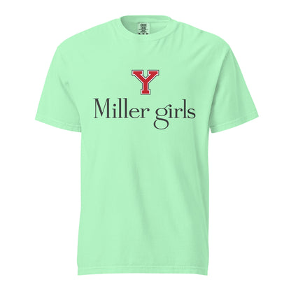Signature | Comfort Colors T-Shirt | Yukon Student Council | Miller Girls Logo