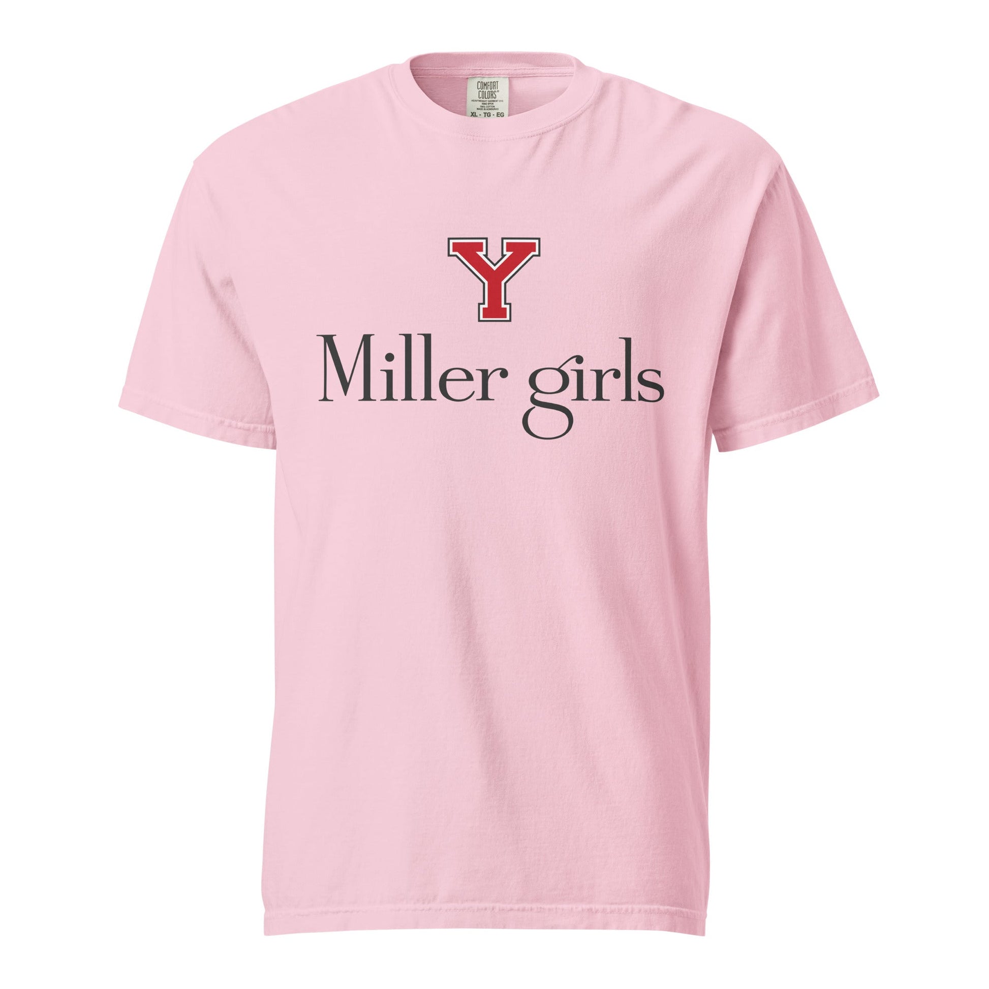 Signature | Comfort Colors T-Shirt | Yukon Student Council | Miller Girls Logo