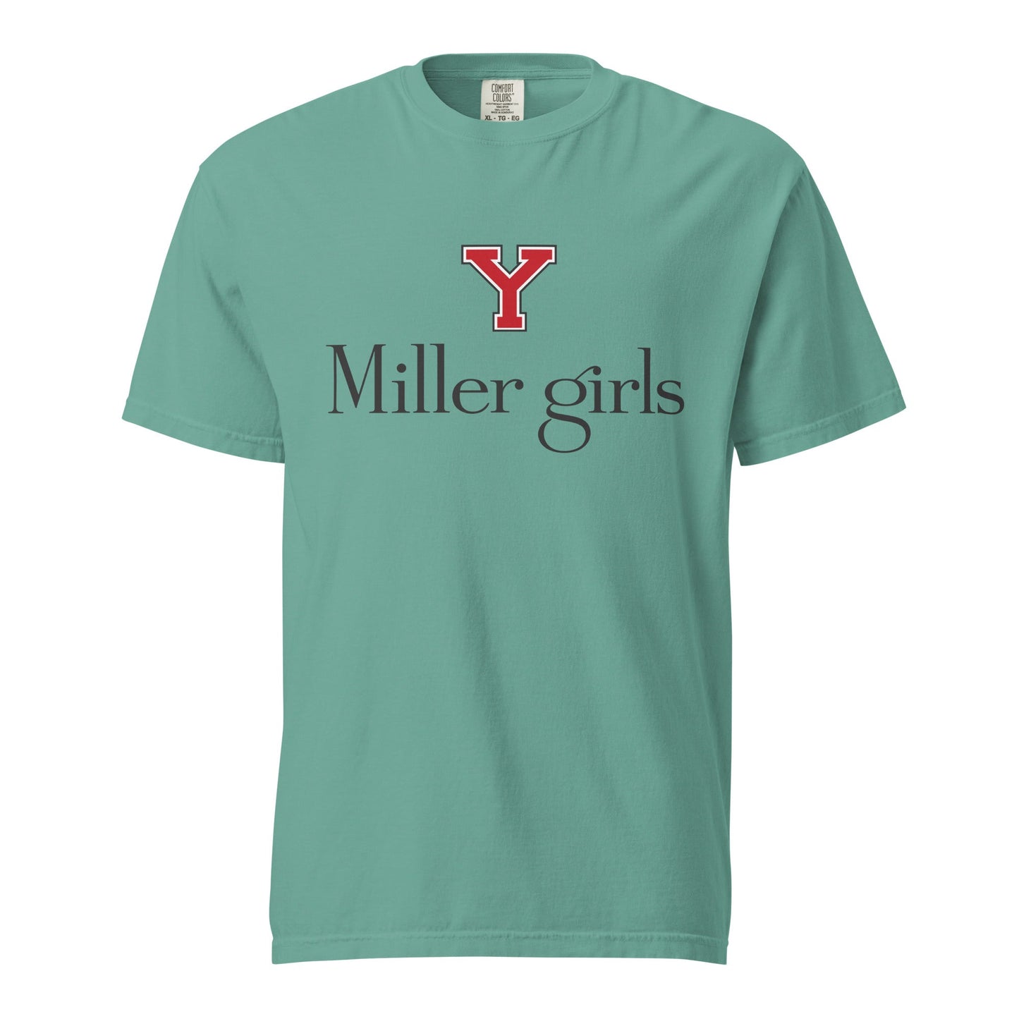 Signature | Comfort Colors T-Shirt | Yukon Student Council | Miller Girls Logo