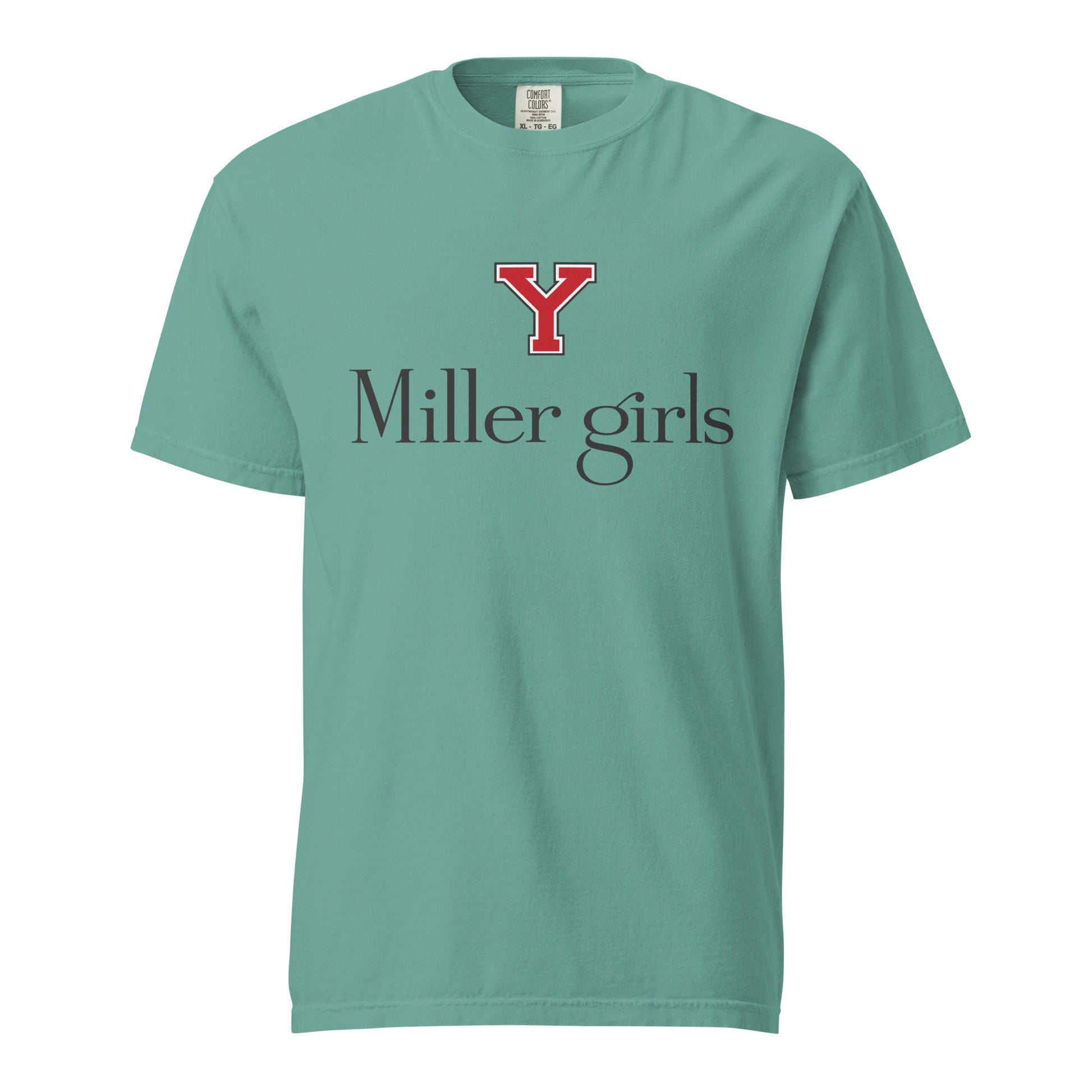 Signature | Comfort Colors T-Shirt | Yukon Student Council | Miller Girls Logo