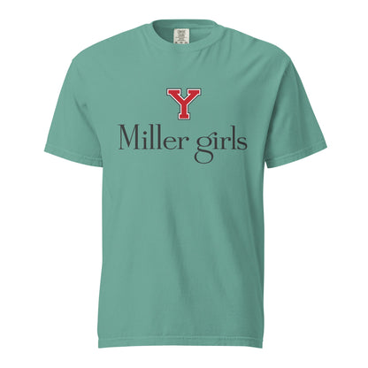 Signature | Comfort Colors T-Shirt | Yukon Student Council | Miller Girls Logo