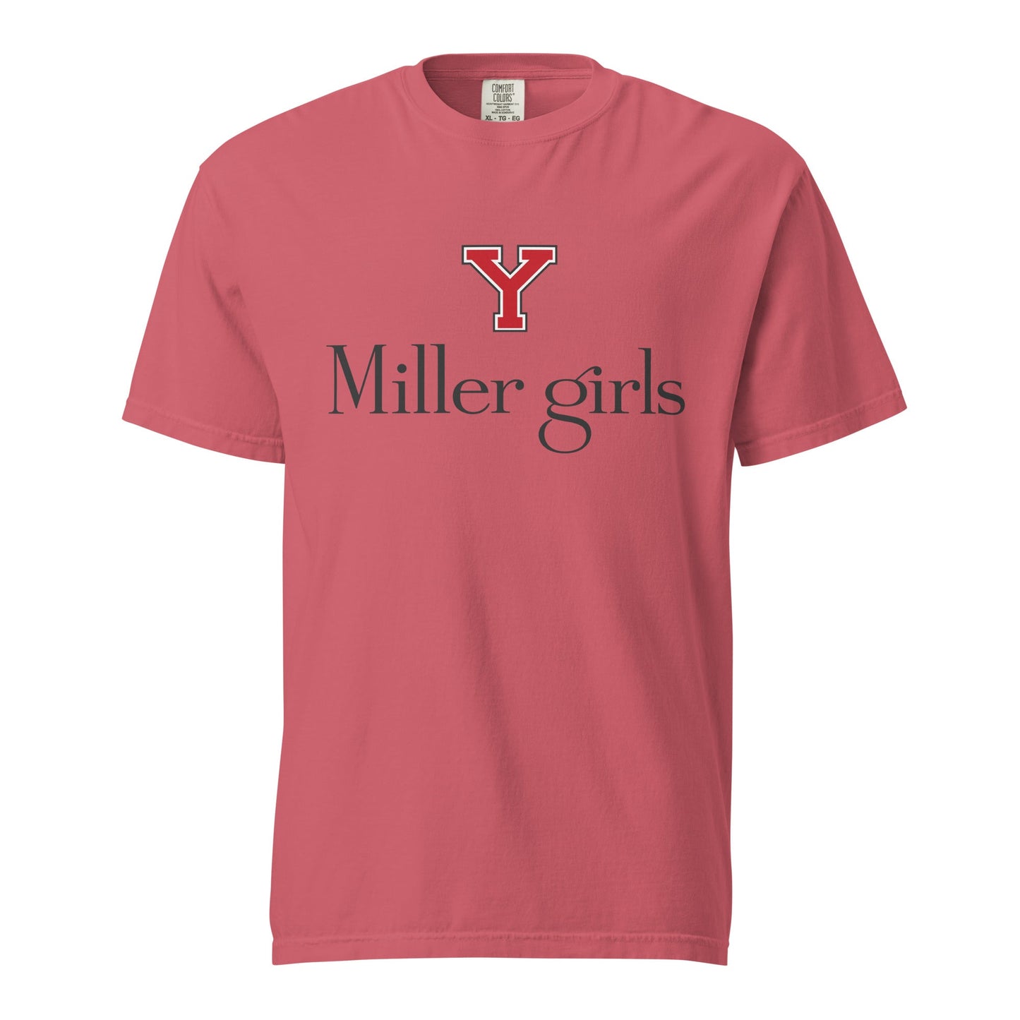 Signature | Comfort Colors T-Shirt | Yukon Student Council | Miller Girls Logo