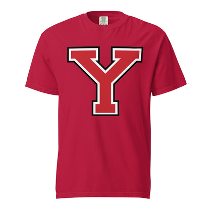 Signature | Comfort Colors T-Shirt | Yukon Student Council | Y-Mark Logo