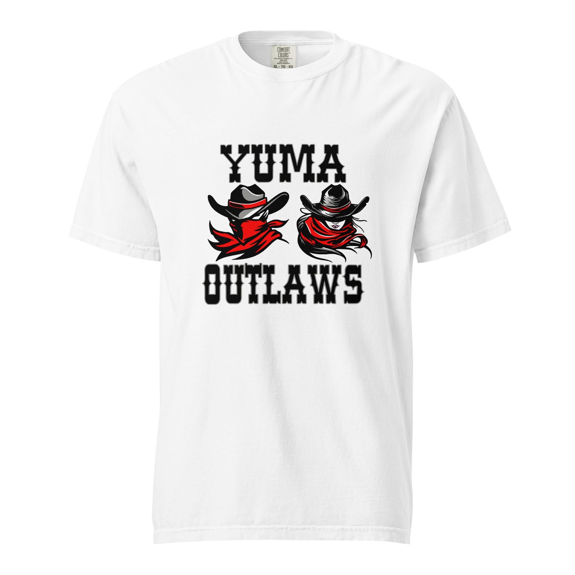 Signature | Comfort Colors T-Shirt | Yuma Outlaws Lady Basketball