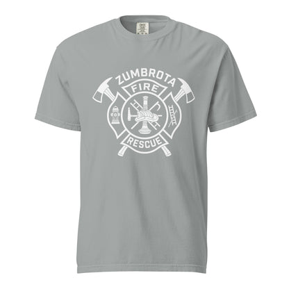 Signature | Comfort Colors T-Shirt | Zumbrota Fire Department | Crest Logo