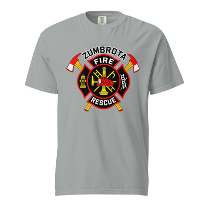 Signature | Comfort Colors T-Shirt | Zumbrota Fire Department | Vanguard Logo