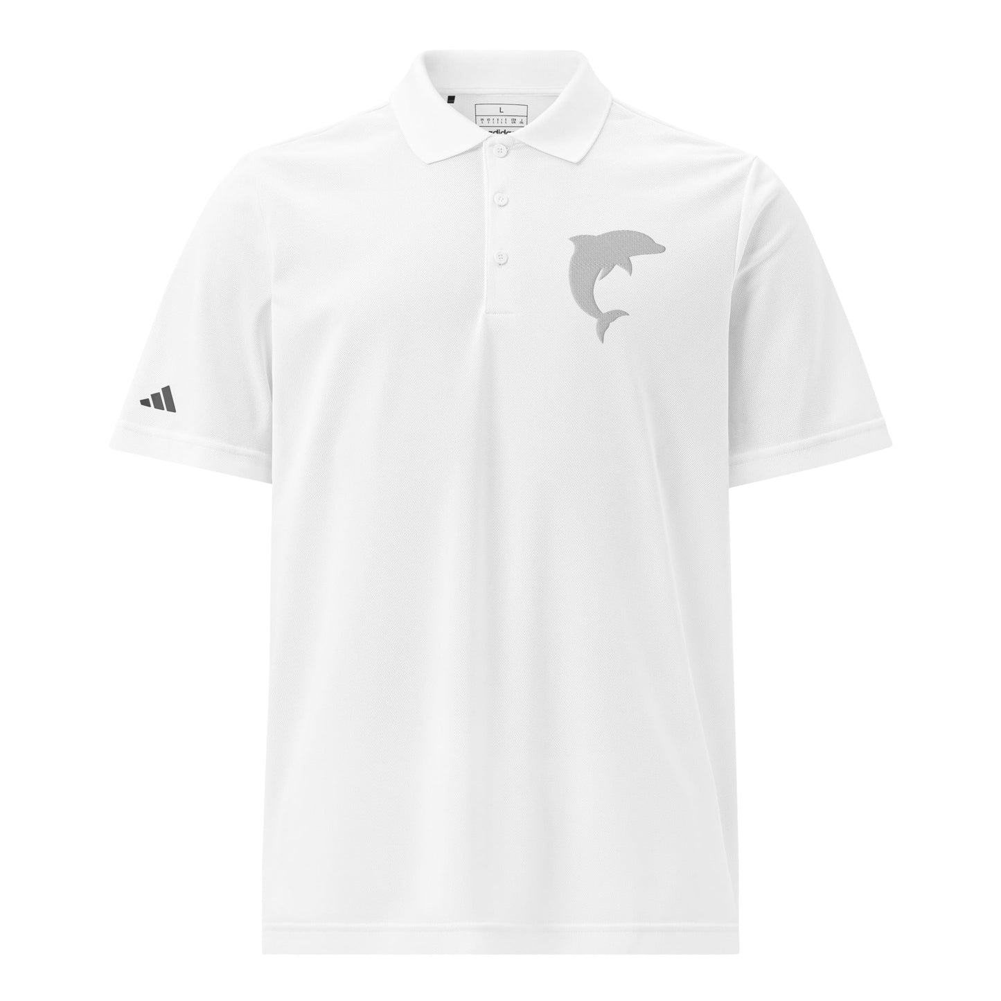Signature | Embroidered Adidas Sport Polo | Arizona Dolphins Swim Team | Vanguard Logo