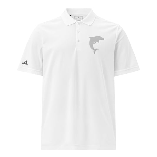 Signature | Embroidered Adidas Sport Polo | Arizona Dolphins Swim Team | Vanguard Logo
