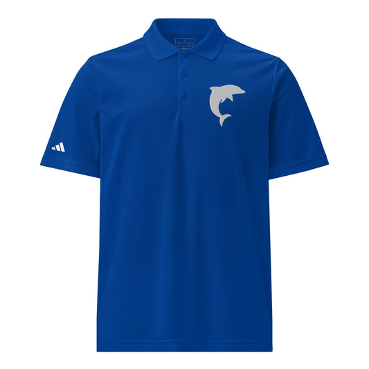 Signature | Embroidered Adidas Sport Polo | Arizona Dolphins Swim Team | Vanguard Logo