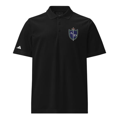 Signature | Embroidered Adidas Sport Polo | Arma Dei Academy | Shield