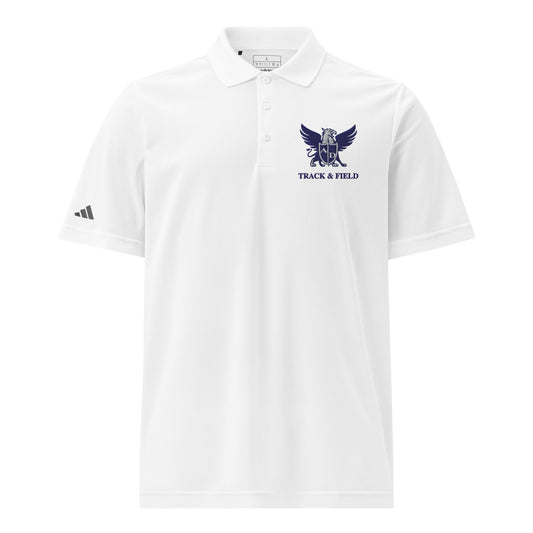 Signature | Embroidered Adidas Sport Polo | Arma Dei Academy Track and Field | Griffin Logo