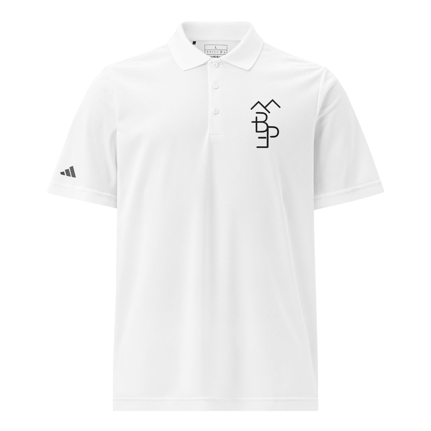 Signature | Embroidered Adidas Sport Polo | Bare Peak Farm | Alt Logo