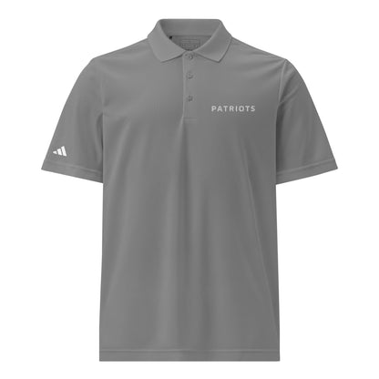 Signature | Embroidered Adidas Sport Polo | Berkmar High School Soccer | Crest Logo
