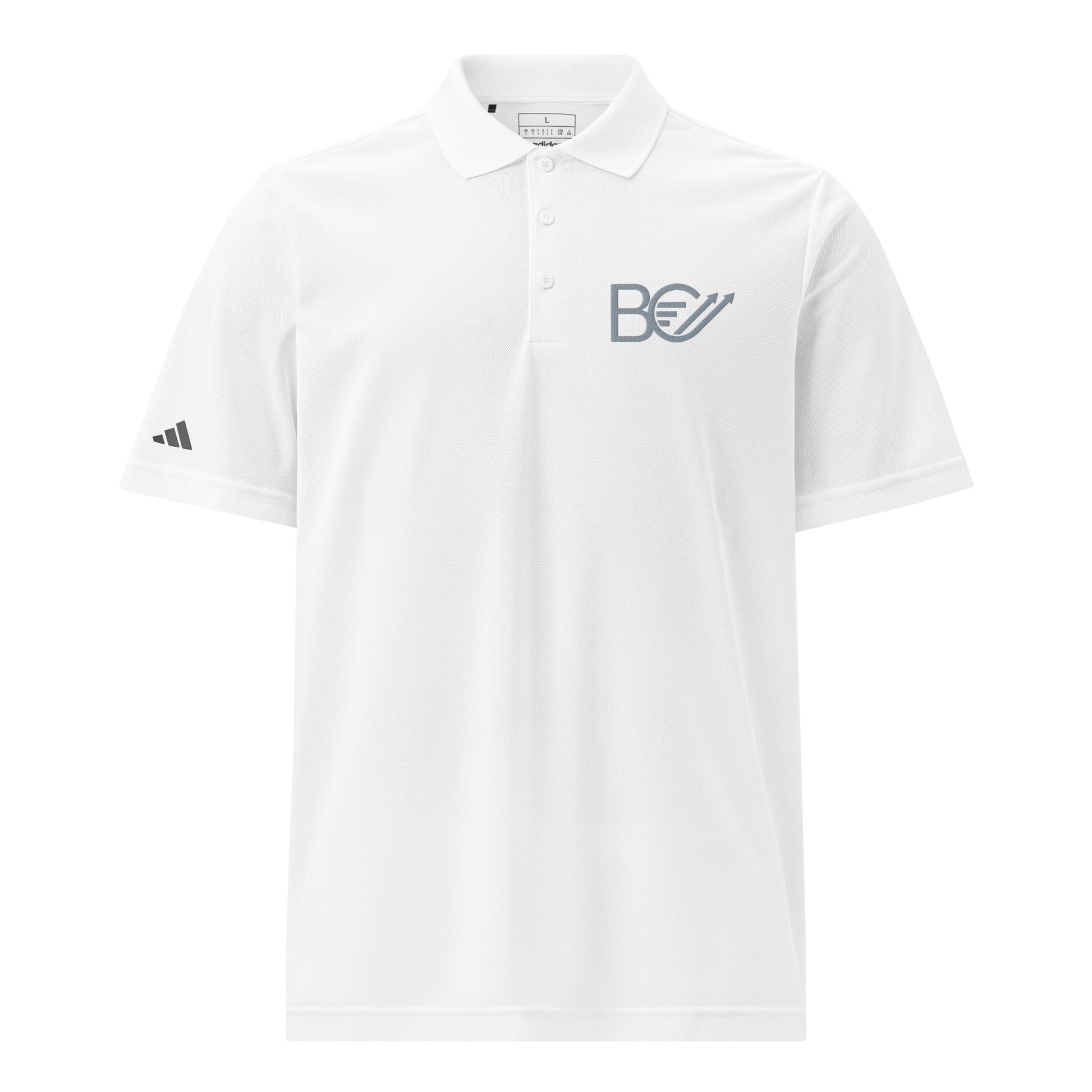 Signature | Embroidered Adidas Sport Polo | Bison Consulting | Vanguard Logo