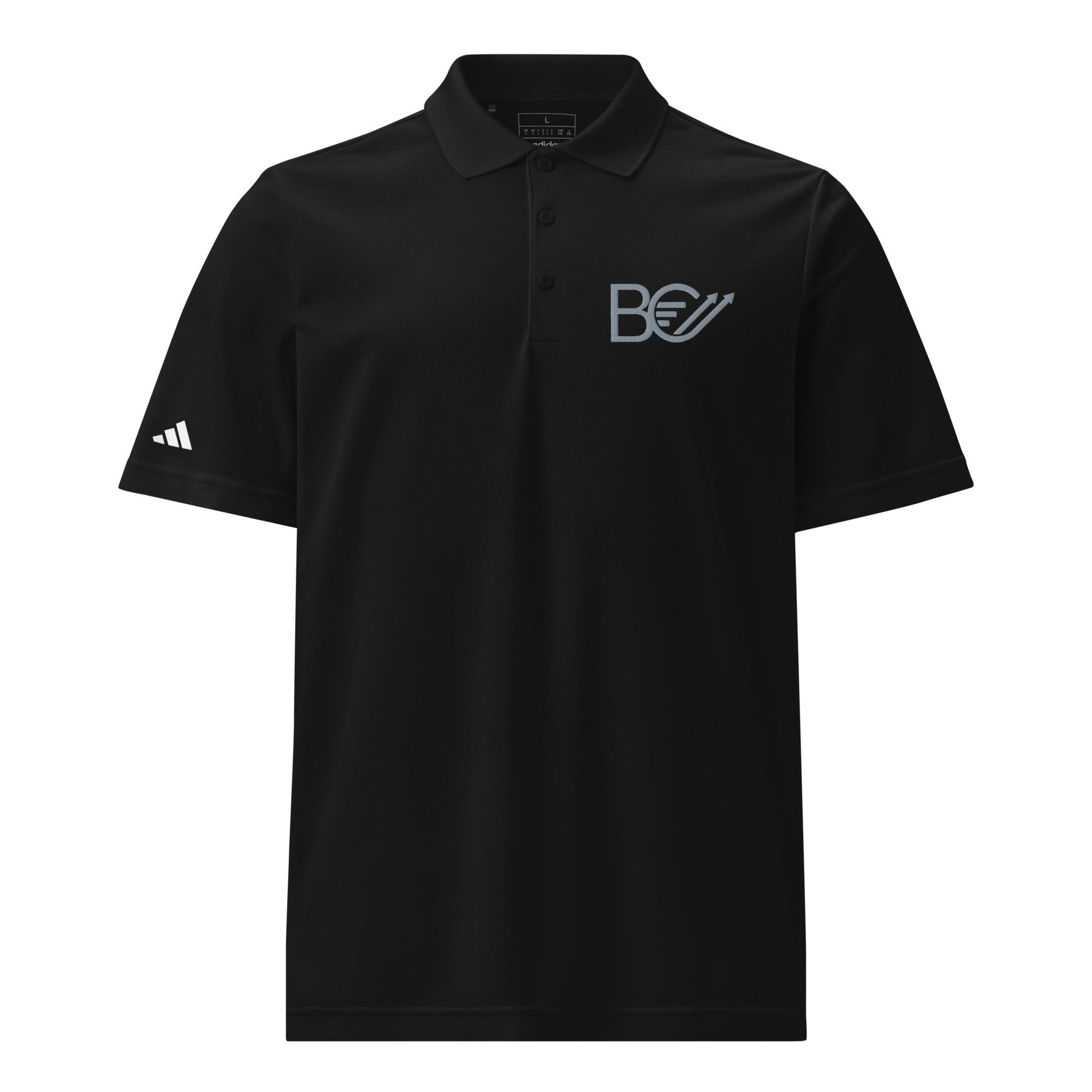 Signature | Embroidered Adidas Sport Polo | Bison Consulting | Vanguard Logo