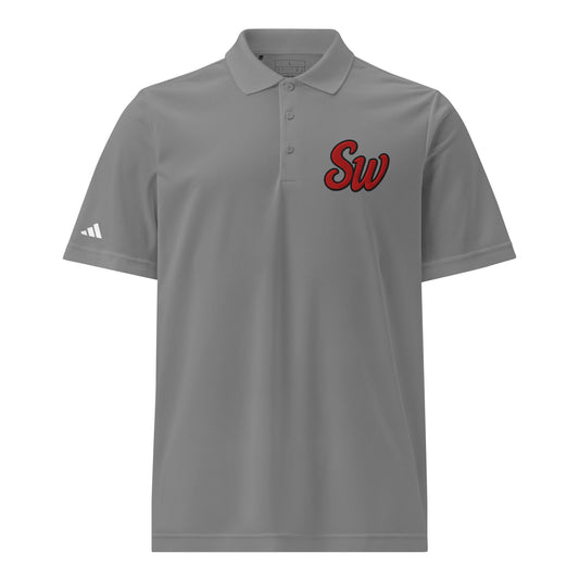 Signature | Embroidered Adidas Sport Polo | Bloodline Customs | Badge Logo