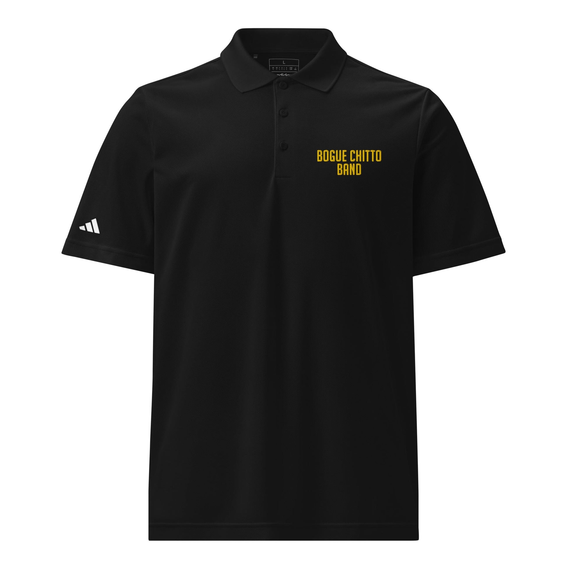 Signature | Embroidered Adidas Sport Polo | Bogue Chitto Band | Script Logo