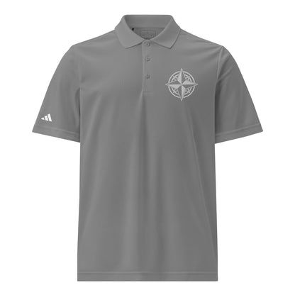 Signature | Embroidered Adidas Sport Polo | Boston-North Track Club | Emblem Logo