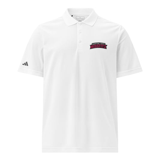 Signature | Embroidered Adidas Sport Polo | Capital City Missfitz