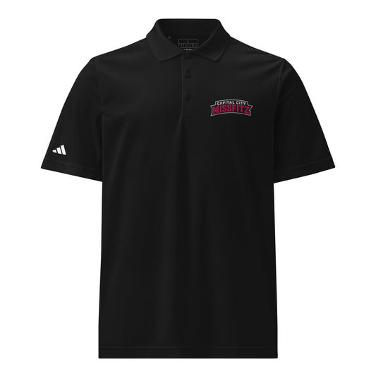Signature | Embroidered Adidas Sport Polo | Capital City Missfitz