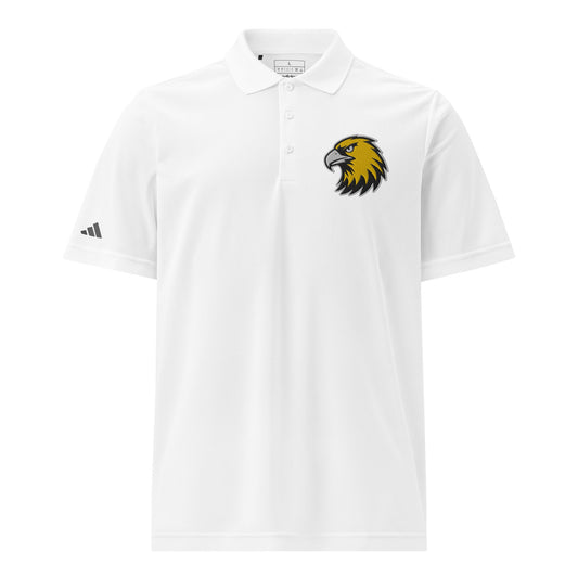 Signature | Embroidered Adidas Sport Polo | Cardinal Ohara Hawks | Gaze Icon Logo