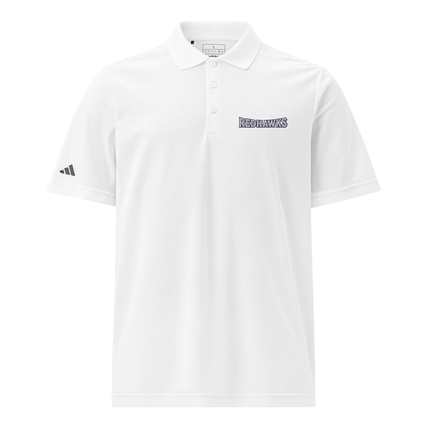 Signature | Embroidered Adidas Sport Polo | Carlisle Redhawks | Icon Logo