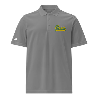 Signature | Embroidered Adidas Sport Polo | Casa Grande Reapers | Script Logo