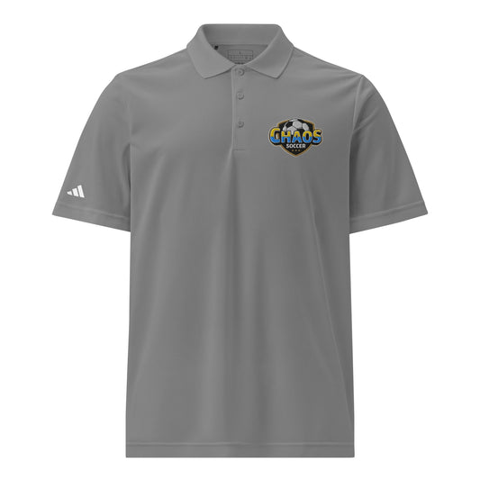Signature | Embroidered Adidas Sport Polo | Chaos Soccer | Logo