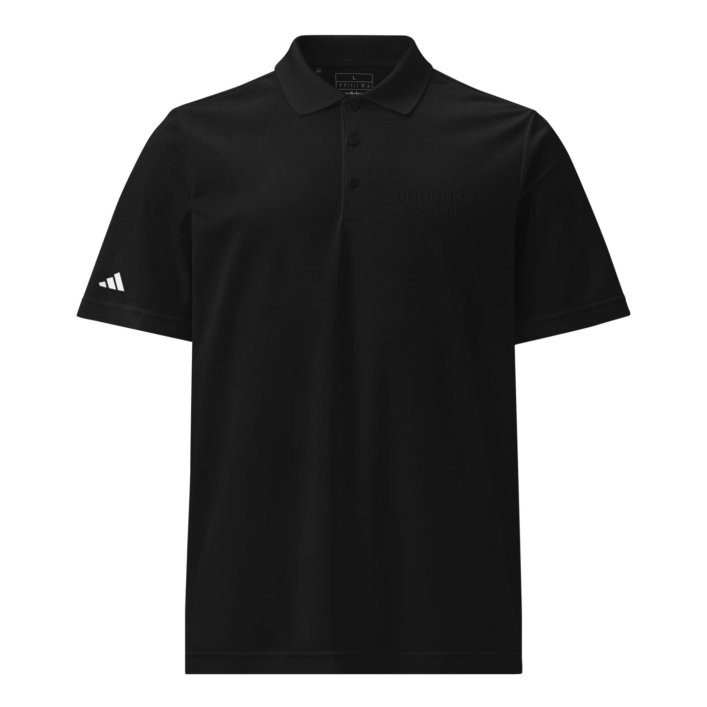 Signature | Embroidered Adidas Sport Polo | Colts Neck Cougars | Youth Tackle Football (AYF) | Strike Mascot Logo