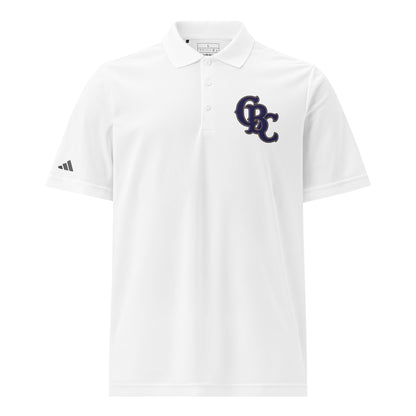 Signature | Embroidered Adidas Sport Polo | Cougar Baseball Club | CBC Navy Logo