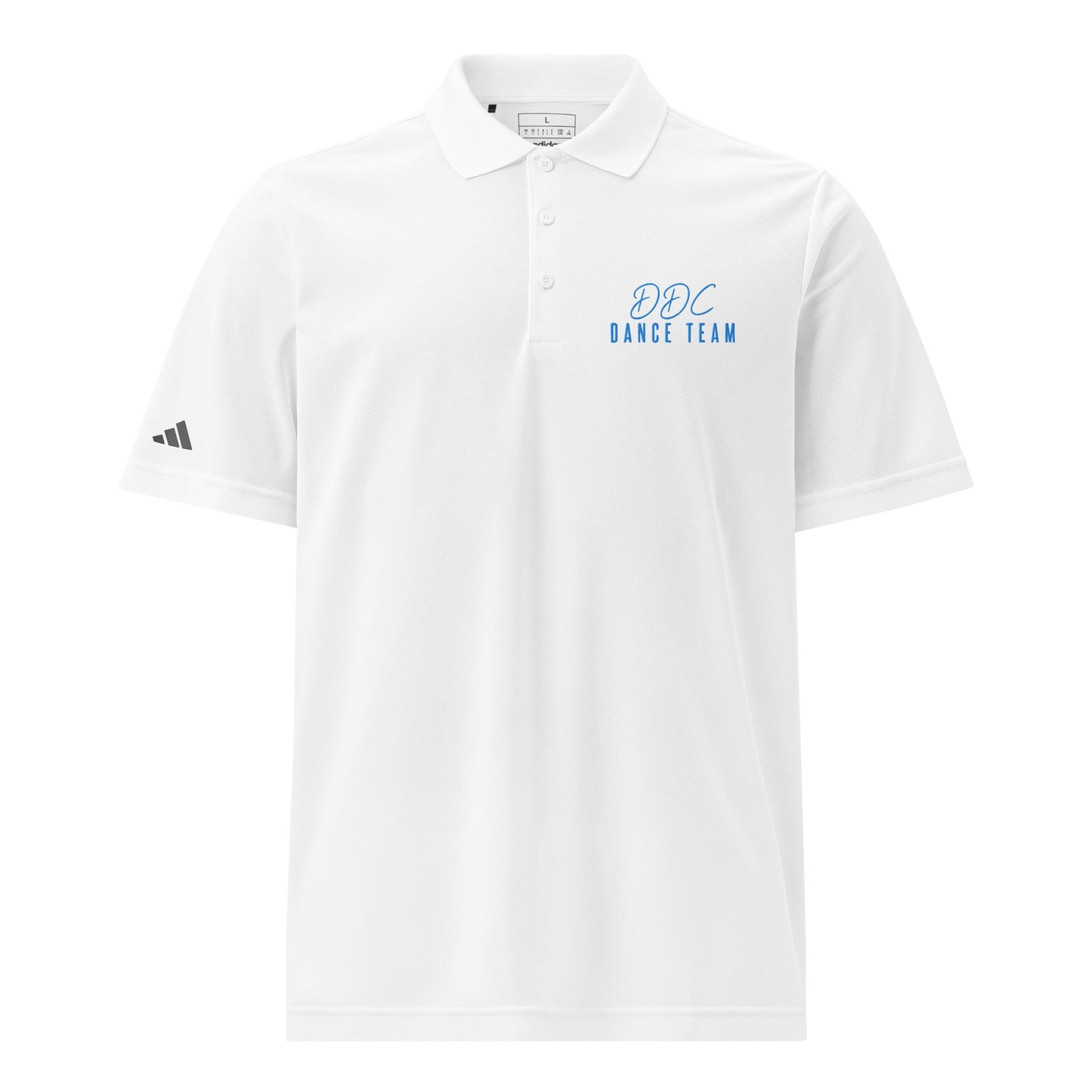 Signature | Embroidered Adidas Sport Polo | Dynamic Dance Company | Damce Team Logo
