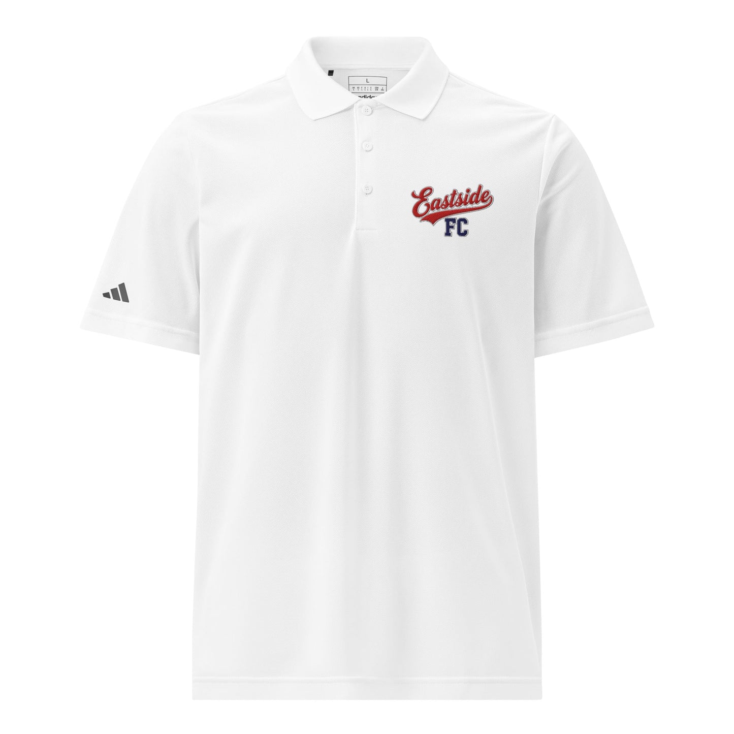 Signature | Embroidered Adidas Sport Polo | Eastside FC | Script Logo