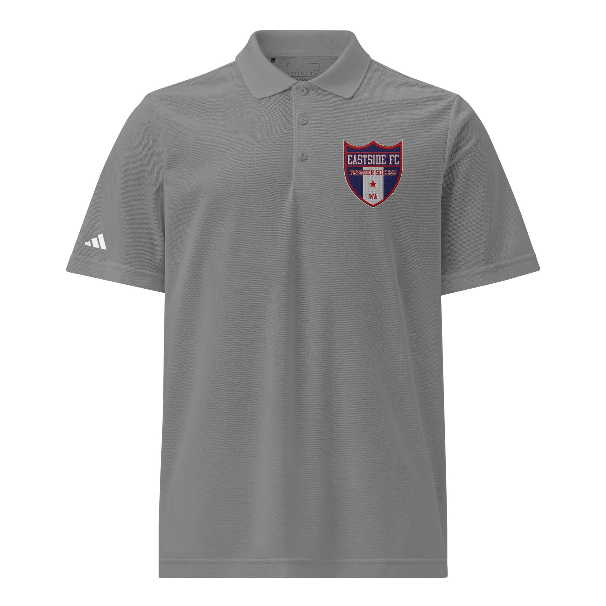 Signature | Embroidered Adidas Sport Polo | Eastside FC | Shield Logo